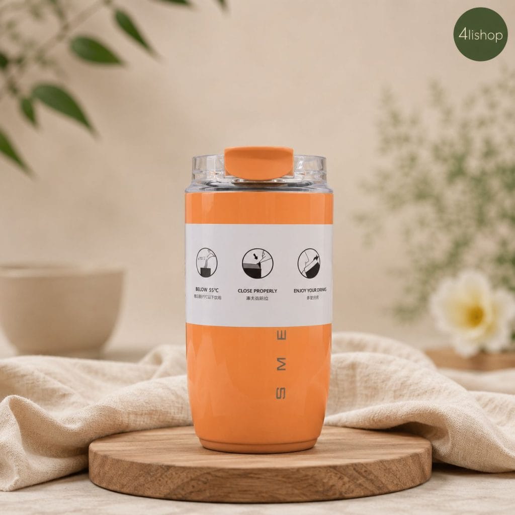 تراول ماگ SMEG ظرفیت ۲۴۰ میلی‌لیتر 4رنگ